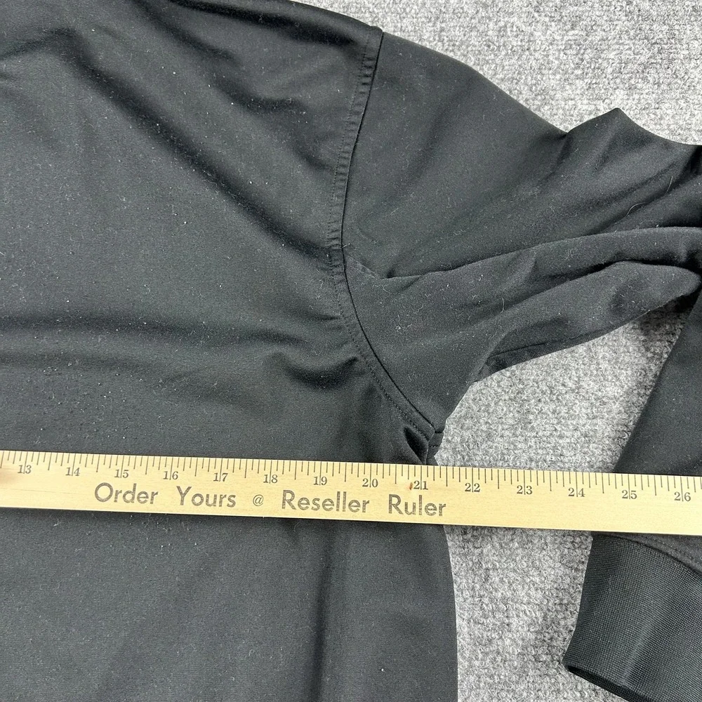 Jordan Track Jacket Mens Medium Black‎ Full Zip Fleece Lined Basketball Athletic